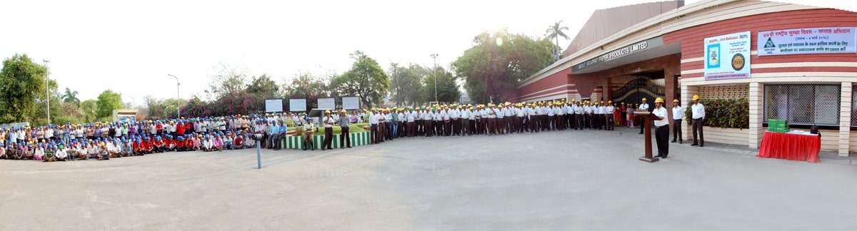 theavanthagroup's tweet photo. Avantha Group Company, BGPPL, Ballarpur unit celebrated National Safety Day at the Mill premises. https://t.co/JjCj4icu9A