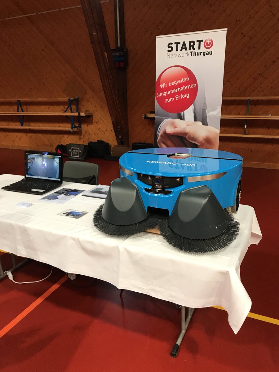 Der Kemaro 800 vom #Startup @KemaroGmbH steht an der <a href="/tischmesseTG/">Tischmesse Thurgau</a> . Was der Kemaro alles kann? Finden Sie es heraus auf kemaro.ch