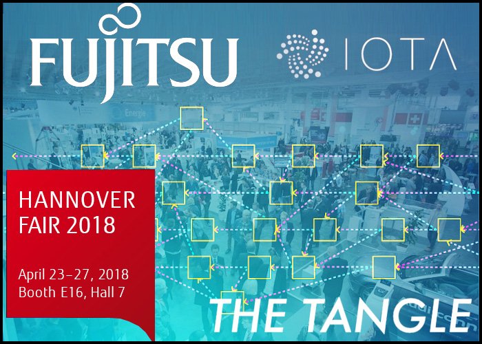 RTTNews's tweet photo. Fujitsu To Demonstrate 'Next Gen Blockchain' IOTA At Hannover Messe Trade Fair https://t.co/yqRfVnIqhx https://t.co/CRLPsUxv1P