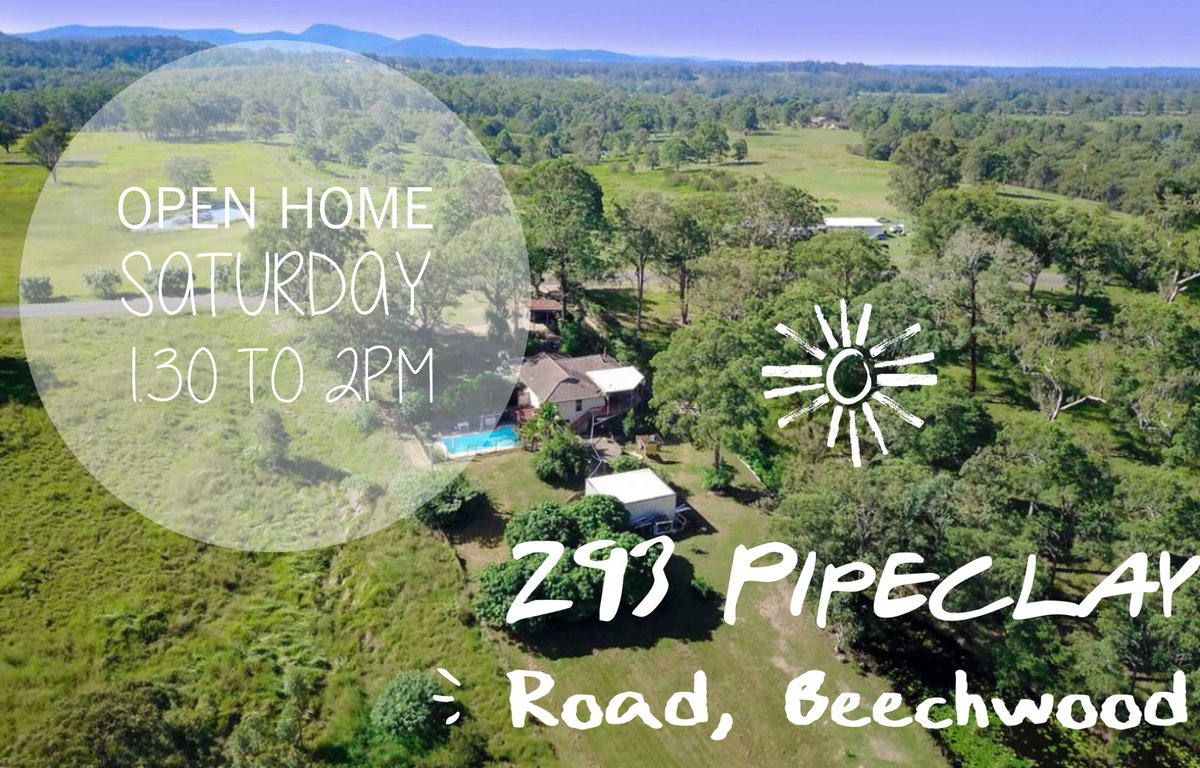 kirstie_shaw's tweet photo. #293PipeclayRoadBeechwood #openhome Saturday at 1.30pm to 2pm
https://t.co/gMAexu4sy1
#realestate #acre #bushviews #pool #brick #dam #wauchope #wauchoperealestate #kirstieshawwauchoperealestate https://t.co/IC0GgjSXOf