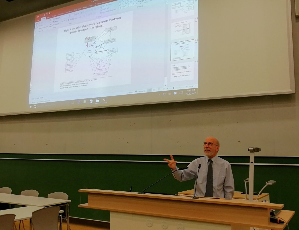 Keynote lecture by Prof. Dr. Howard Litwin (Israel): Intergenerational transfers in Europe: What can we learn from SHARE?, introduced by Prof. Dr. Claudine Attias-Donfut (France)  #interfasolconference #interfasol