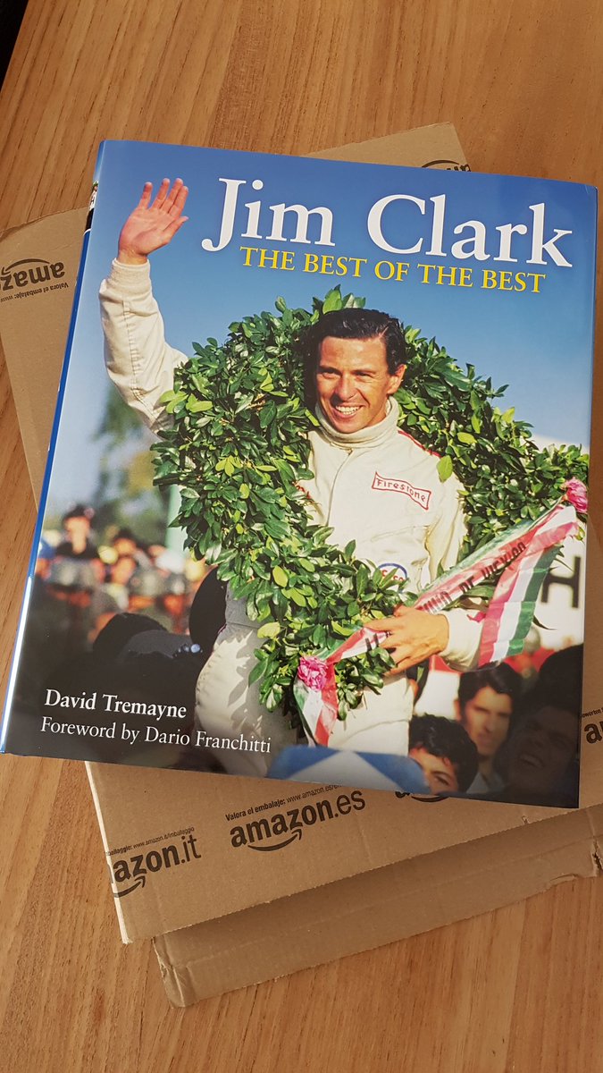 LuijtRB's tweet photo. Finally, this long anticipated new book on my hero Jim Clark, truly "The Best of the Best" has arrived ! Thank you David Tremayne and @EvroPublishing for this giant of a book on a giant of motor racing #F1 #JimClark50 https://t.co/nkWaYaiIzX