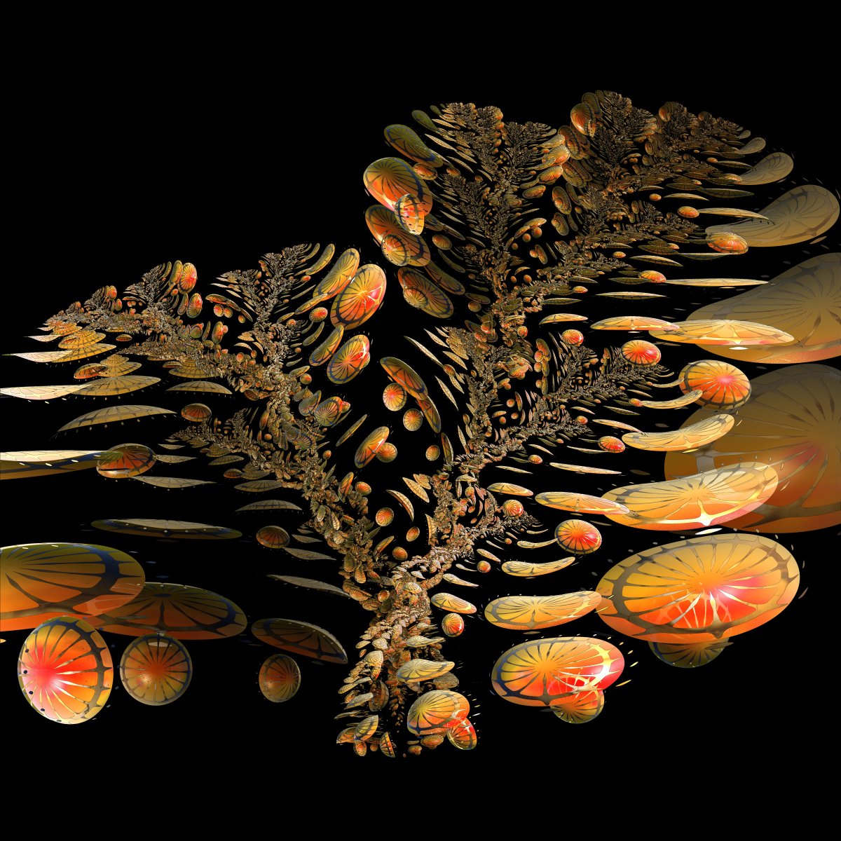 RFractals's tweet photo. Jellyfish Bonsai #fractal https://t.co/nqzadIJk3f