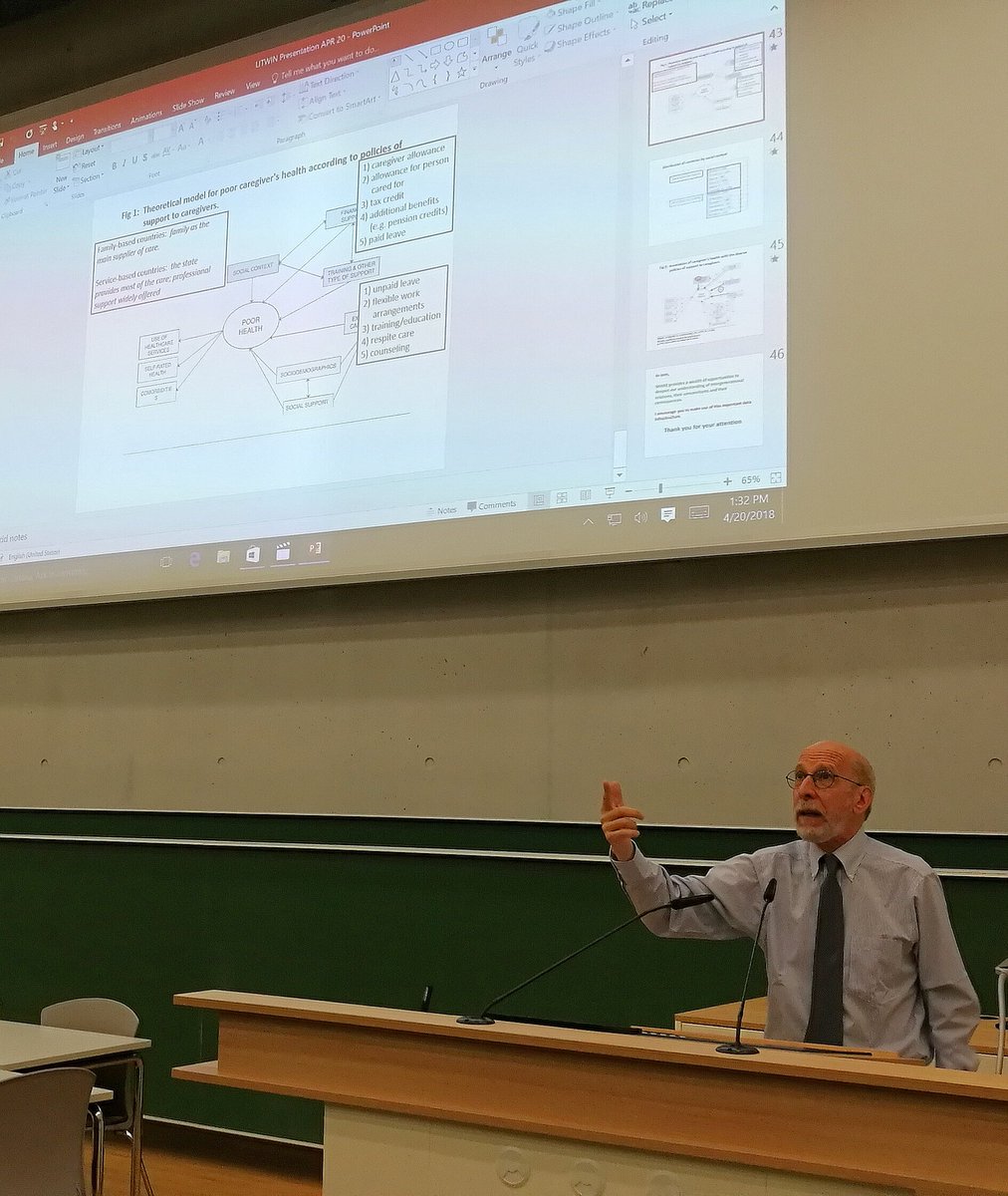 Prof. Dr. Howard Litwin tells what we can learn about intergenerational transfers in Europe from SHARE longitudinal data #interfasolconference #interfasol