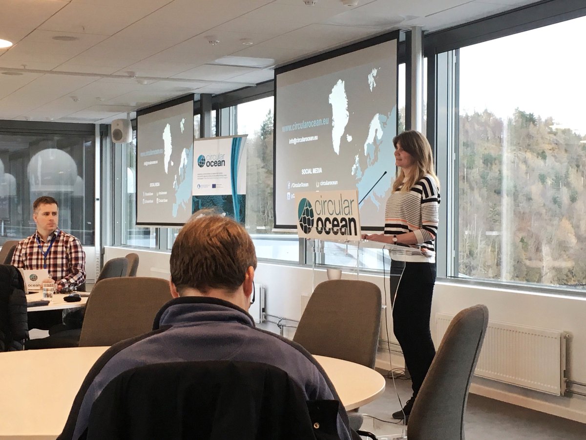 GeoEnvTech's tweet photo. During day 2 at  @CircularOcean conference in Alesund 🇳🇴 at the Norwegian Maritime Competence Center where we had the chance to try the ship simulators🌊⛴
#COAlesund #circularOcean https://t.co/fKZjHGSbvJ