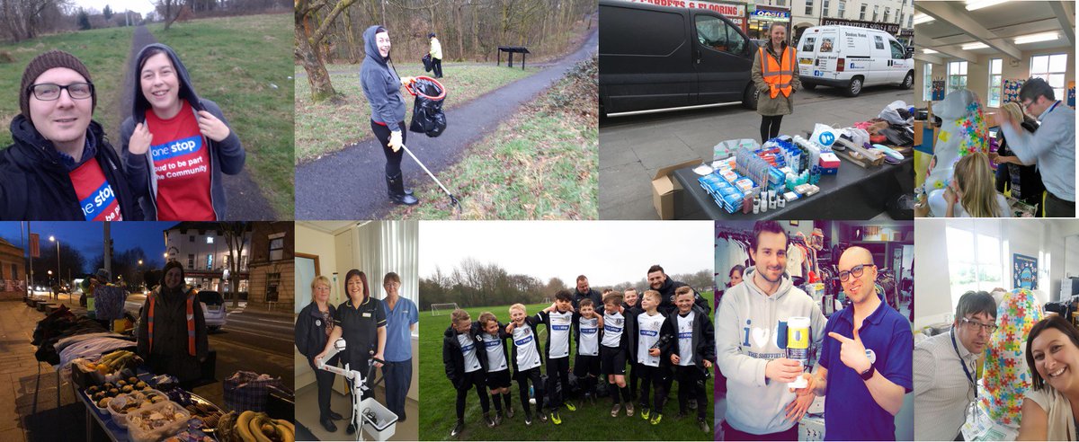 1StopCommunity's tweet photo. Thank you to all of our amazing One Stop teams, who have spent almost 38000 hours volunteering in their local communities last year! #VolunteerRecognitionDay #ServingOurCommunitiesALittleBetterEveryDay #OneStopStores @onestopstores https://t.co/crUloVROrw