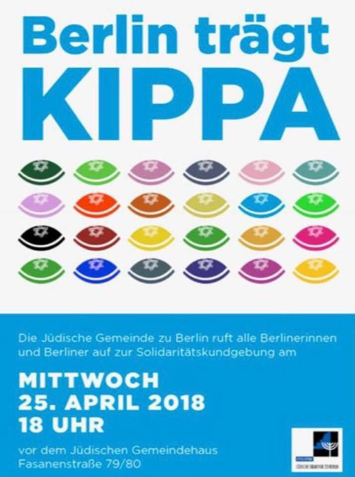Volker_Beck's tweet photo. #berlinträgtkippa am Mittwoch und warum nicht schon mal heute ausprobieren? https://t.co/HstEV97HOa