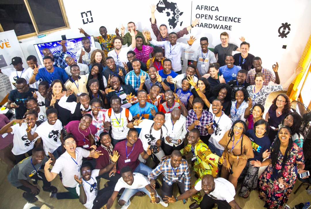 I had an amazing time with my #AfricaOSH family. Three days of insightful conversations on open science and hardware!!