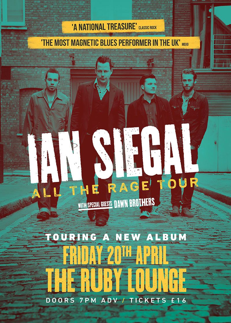 Tonight <a href="/TheRubyLounge/">The Ruby Lounge</a> in <a href="/Manchester/">Manchester</a>.Looking forward to getting into the city for the first time in ages. Come and see us especially if you were there for my good friends and recording compadres <a href="/nmallstars/">North Mississippi Allstars</a>