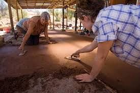 OBeeCIC's tweet photo. Interested in learning how make and lay #earthfloor ? Gauging interest before booking tutor to come to Orchard Barn for 2-day #course #buildingwithearth #naturalbuilding #lowimpact https://t.co/i95IJOsNcp