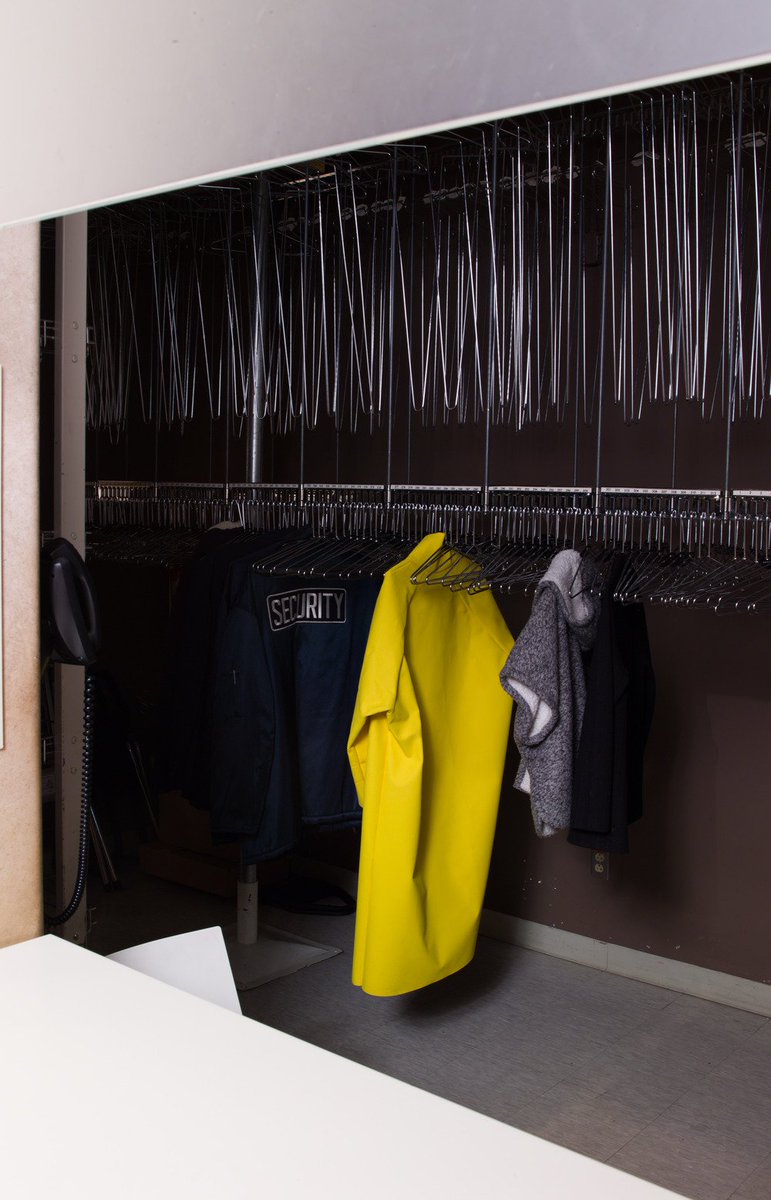 TheJewishMuseum's tweet photo. Hint: don't miss the hidden #MathBass work tucked away in our coat check π https://t.co/BzD25htsI3 https://t.co/uVUcpZR6QO