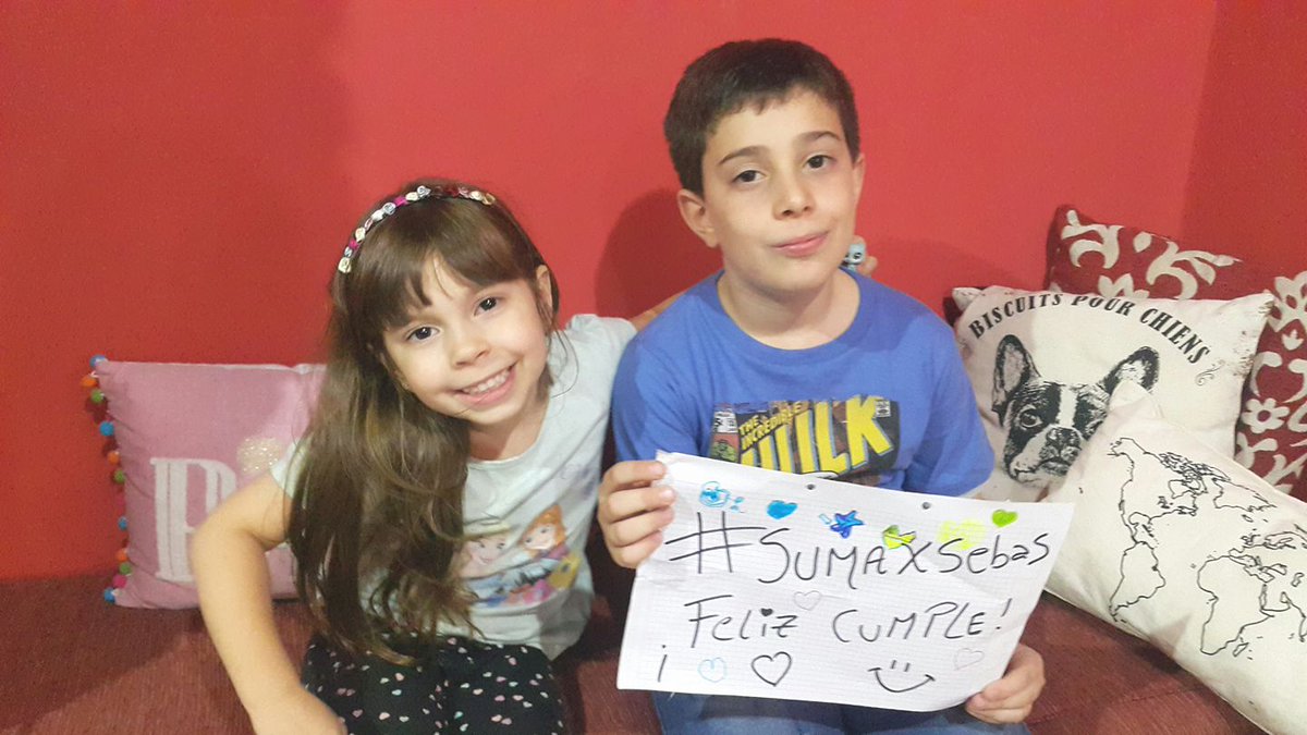 sumaxsebas's tweet photo. Gracias por los mensajes de apoyo que nos siguen enviando para Sebas! #sumaxsebas https://t.co/rJVTQ0sfuK