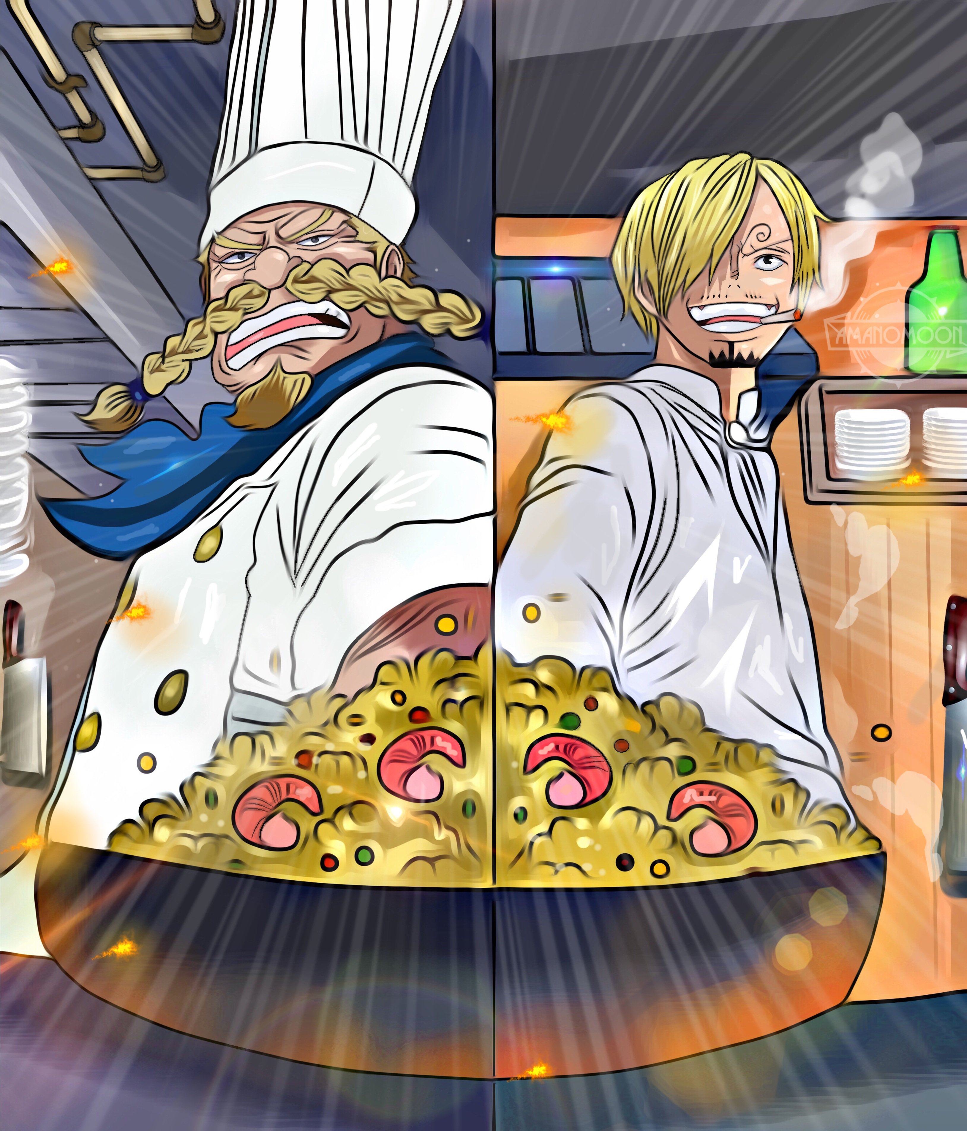 Pandaman One Piece アマノムーン ルフィ Onepiece Zeff Sanji Cooking Colors キャロット ワンピース902 ルフィ 僕のヒーローアカデミア ワンピース スカイピア シャーロット カタクリ オールマイト ロロノア ゾロ シルバーズ レイリ