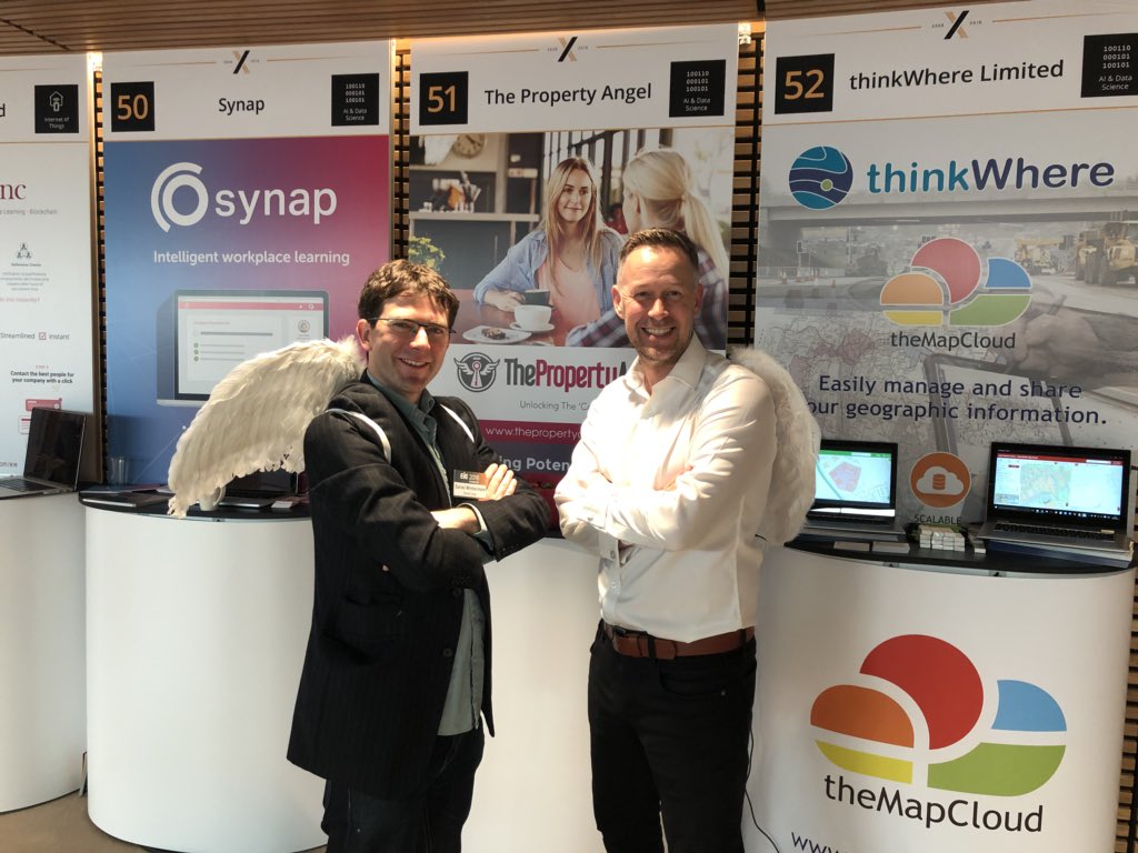 kdavidson10's tweet photo. One of @ThePropAngel mentors Daniel from @GoodLoopHQ winged it to our stand at #EIE18 yesterday. Not quite as striking a photo as Daniel’s normal one with his co founder @ala_swimmily but hey we tried! #gettingreadyfortakeoff https://t.co/e7i8r2QCTV
