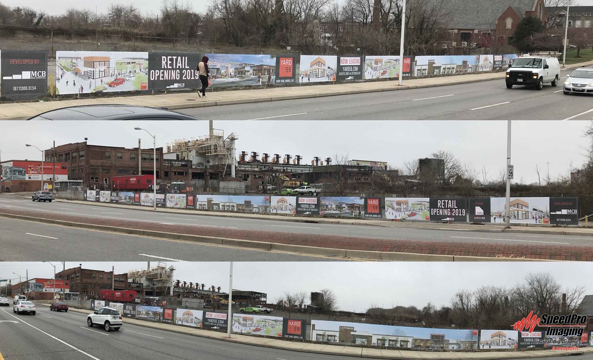 SpeedproGBG's tweet photo. Construction #meshbanners are a great way to advertise your company and spread the word to your commuinty. #Speedpro Yard56  MCB https://t.co/dcGEDezhXk