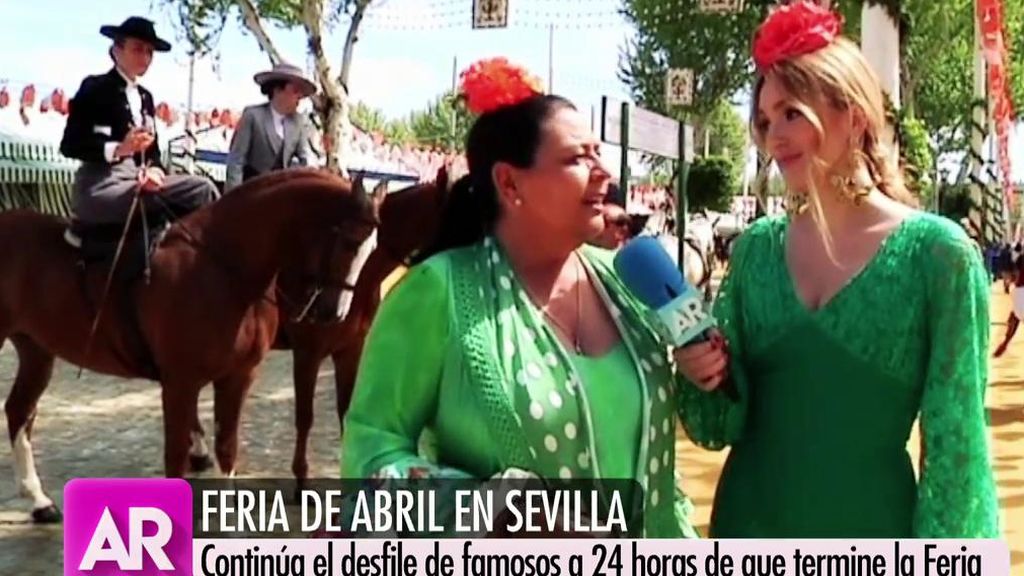 telecincoes's tweet photo. .@gloriortega1, @IsaPantojam y @AlejandroAlbala y más caras conocidas que no se han perdido la #FeriaDeAbril 💃 https://t.co/A1D5n2xpL4 https://t.co/M0ahniuxik
