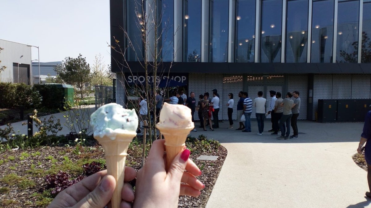 Ice cream 🍦 day! thanks to <a href="/foodatsky/">Tristian Harmsworth</a> #lifeatsky go and get yours