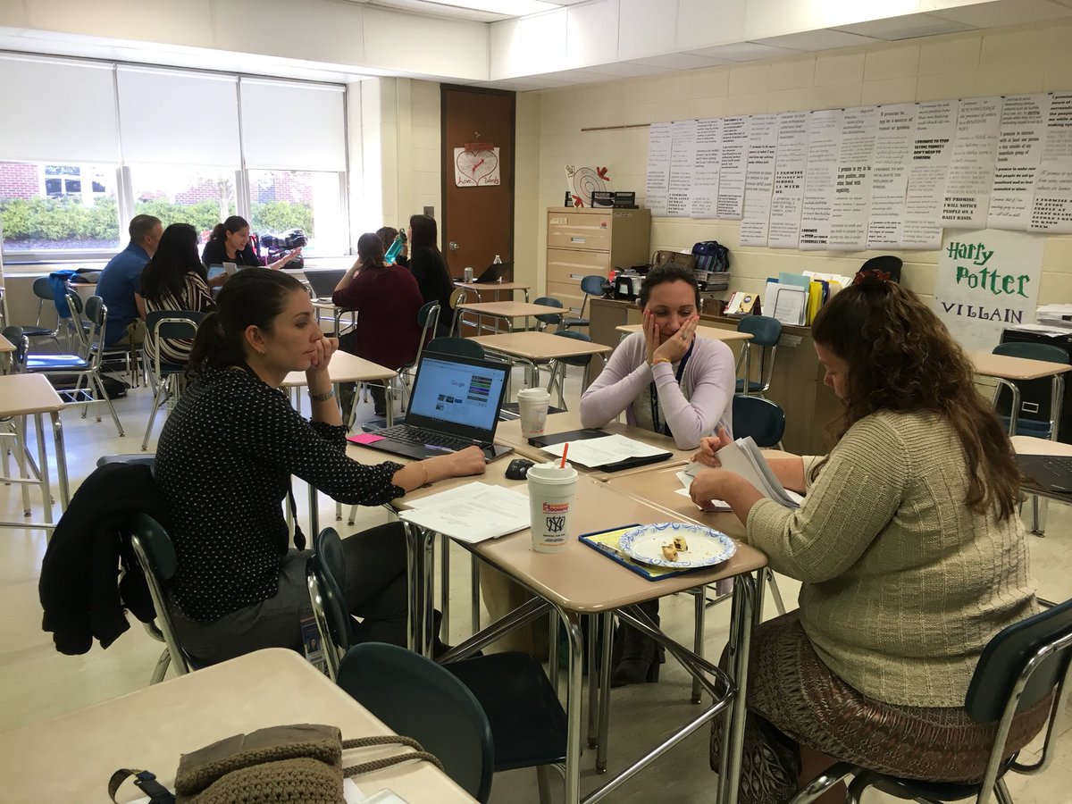 MarlboroHSinNJ's tweet photo. #ELA #SCLintheBlock Project  #Turnkey in dept mtgs... #professionaldevelopment #improvingourpractice https://t.co/c7Gs9IbYDz