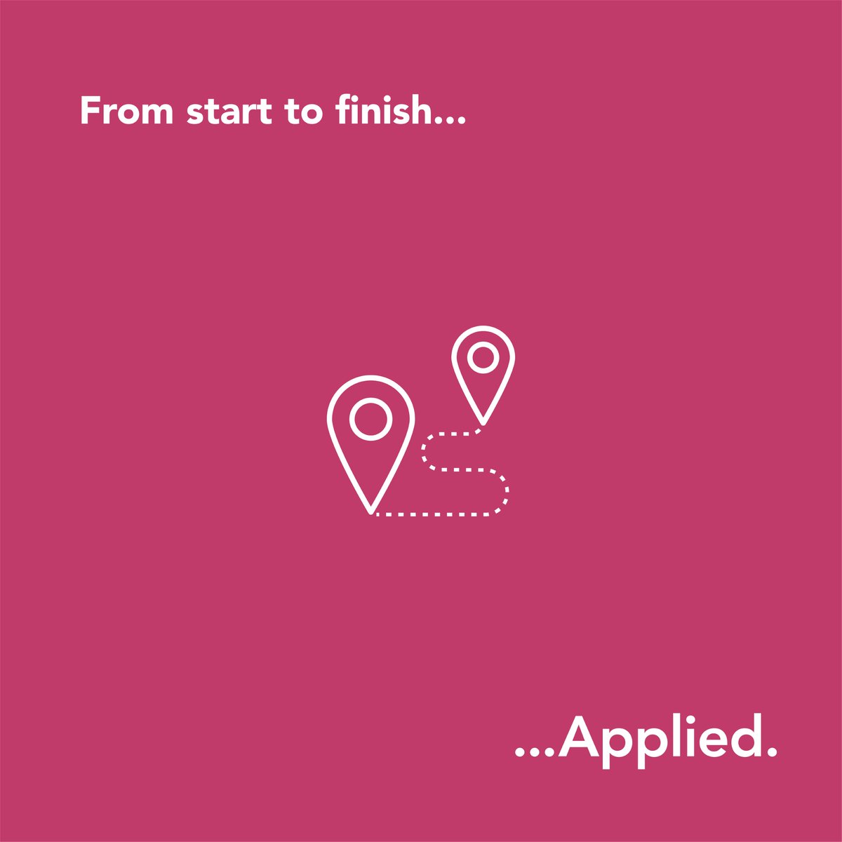 Do you have a creative project that needs taking from start to finish? Get in touch to discuss how we can help your business achieve its personal best.
 
We have been inspired by everyone running the London Marathon this Sunday. #run #Londonmarathon #motivation #weekend #design