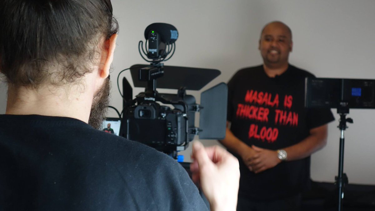IndiYangTorquay's tweet photo. This week, @bombayexpress1 owner Rehan Uddin has been busy directing, producing & featuring in the premiere show 'Chilli Chilli Bang Bang' - a culinary competition with a twist! * Due for release January 2019 *
#AsianTechStyleTV #ChilliChilliBangBang https://t.co/slr8CGhxfO