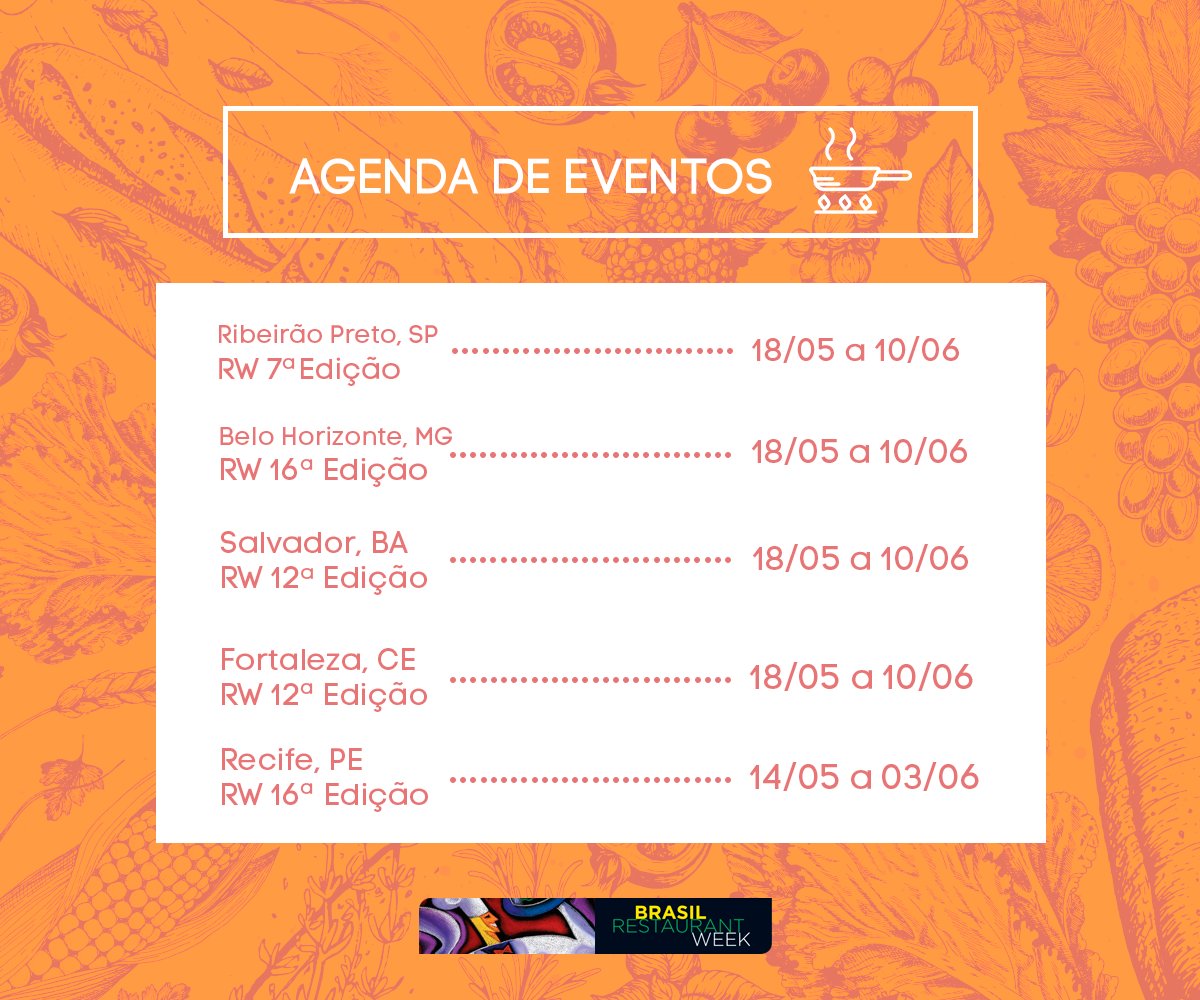 Não precisa se preocupar, você pode se planejar, através da nossa agenda de eventos, para aproveitar da melhor maneira possível nossas edições <3