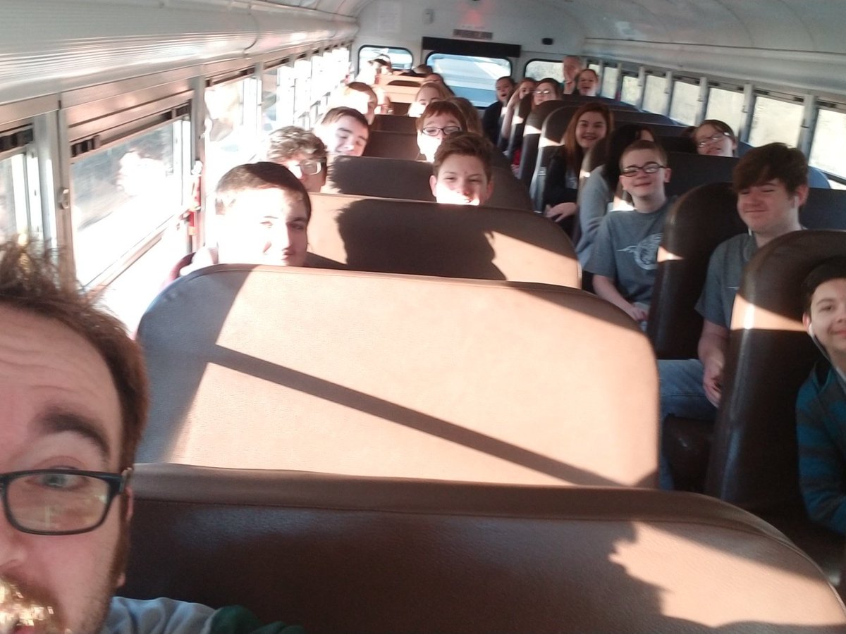 DeSotoBands's tweet photo. @DeSotoJH Symphonic Band is on their way to @SixFlags Music Festival! #BusTwo https://t.co/Yeou1pSdks