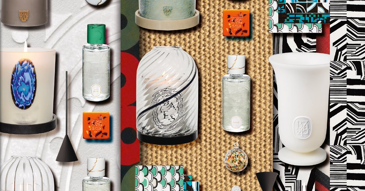 In memory of the 1st diptyque shop’s bazaar-chic, the collection 34 is composed of delicate items to offer, or to give yourself a gift.