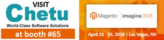 ChetuInc's tweet image. Stop by booth #65 to chat and learn about the services Chetu offers using Magento at #Imagine2018 #Magentopartner #MagentoImagine