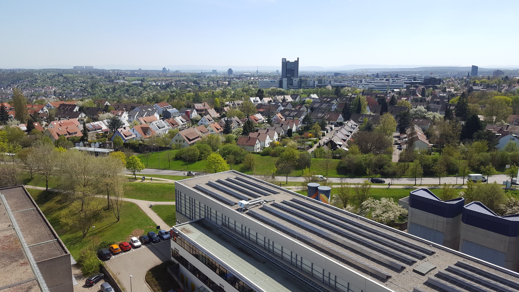 Uni Stuttgart on Twitter: "Mit diesem frühlingshaften Blick vom Campus
