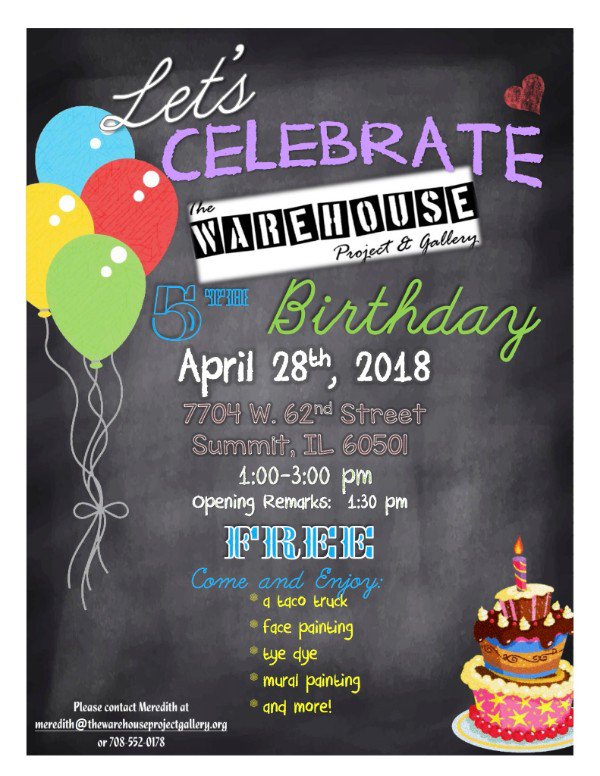 TheWPaG's tweet photo. Happy Birthday 5th TWPG!  - Celebrate with us! https://t.co/3MnX6hZLDw