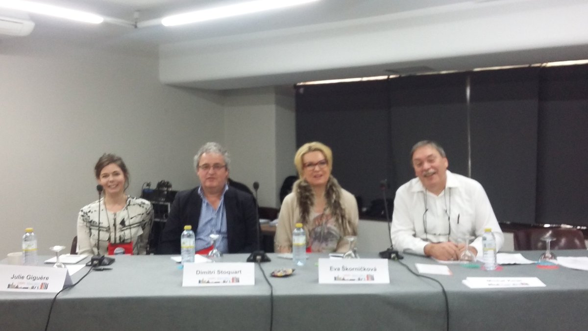 EUATCNews's tweet photo. Our moderated panel is starting now featuring @stoquart, Julie Giguère of @asianabsolute &amp; @evaskornickova 
If you want to go international, don't miss this session

#TUPDATE18 https://t.co/V0Z78rMphZ