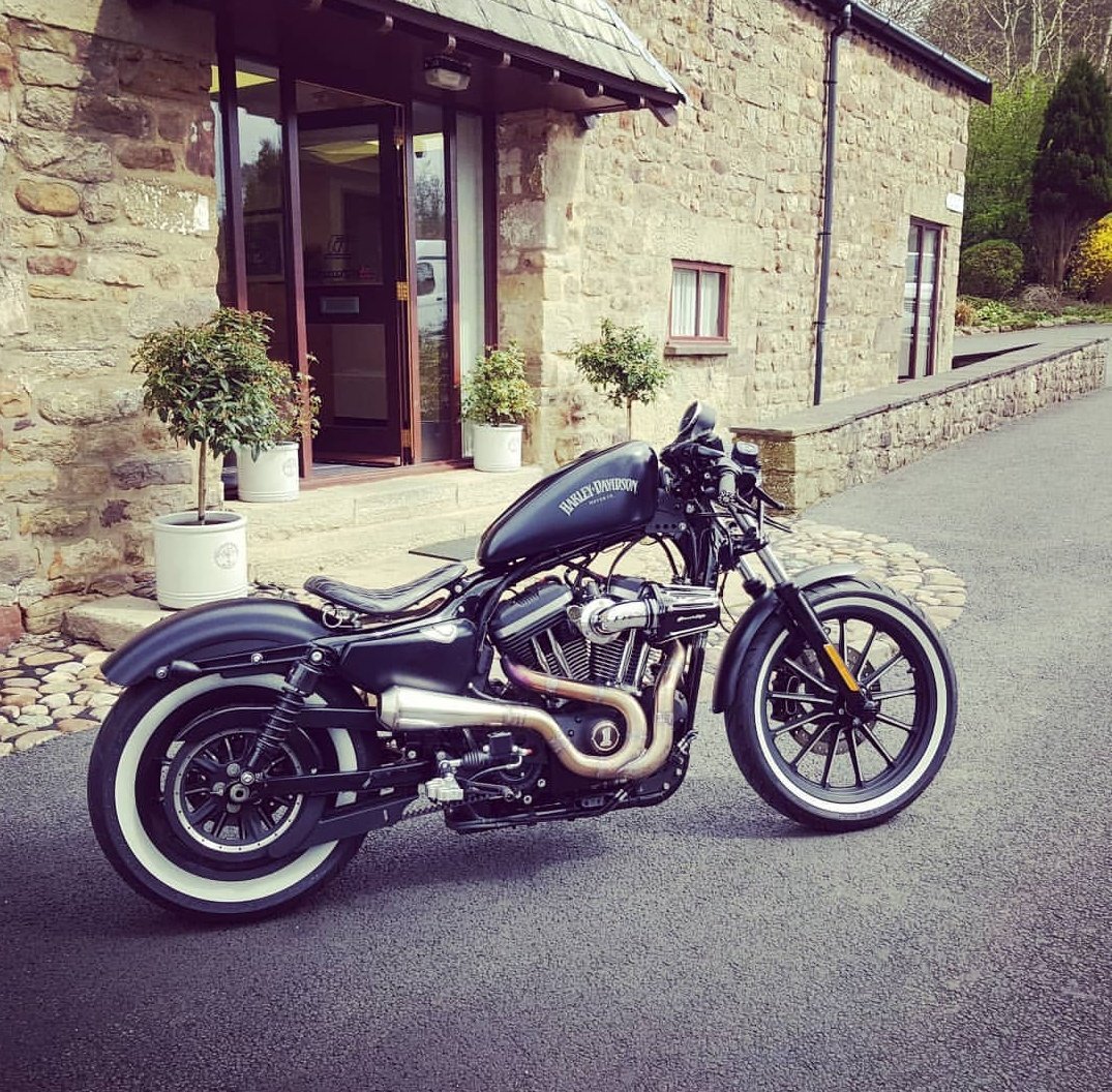This beauty in today for a Power Vison tune. Learn how to get the most from your Harley here dynojet.com/powervision 
#sportster #dynojet #harleydavidson #tuning #motorcycle