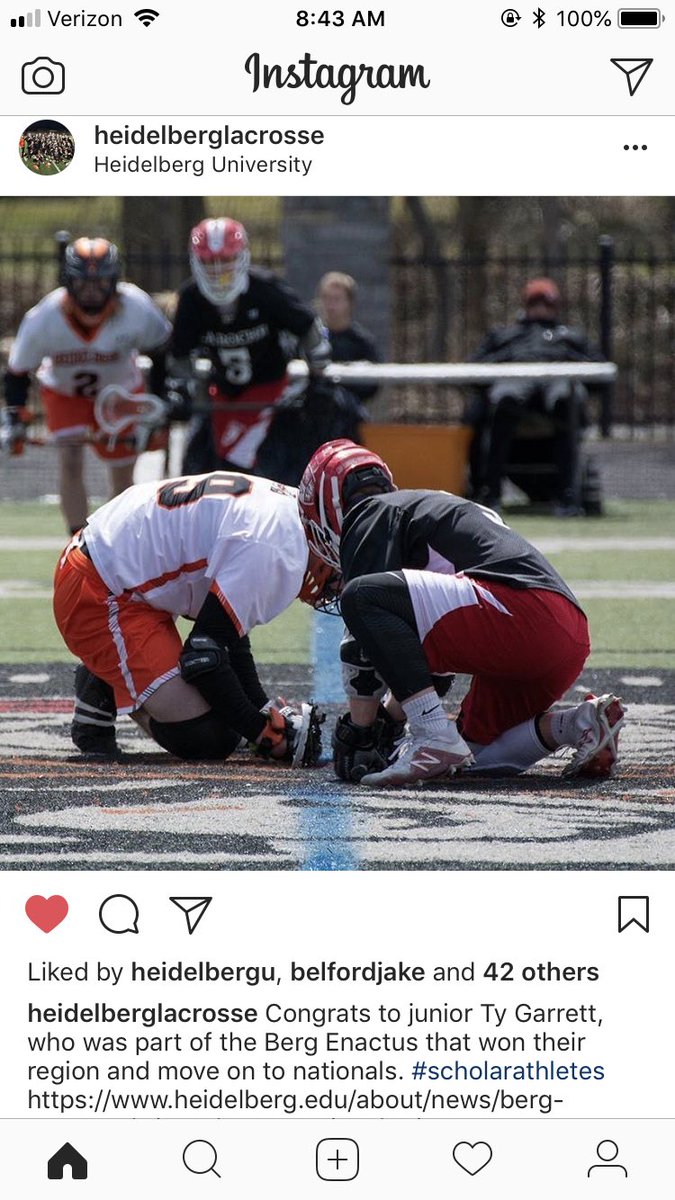 Look at that! That’s our very own Social Media Chair, Ty Garrett!!!!! #StudentAthlete 

...no he did not post this😂