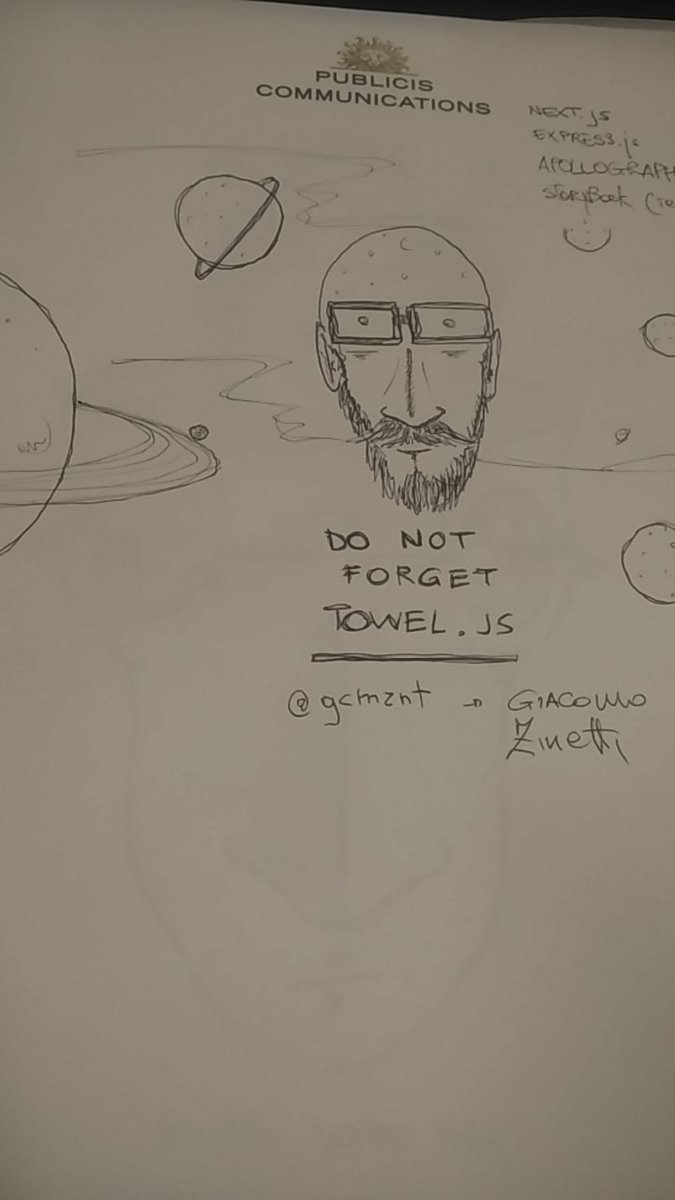 ichnos's tweet photo. #universaljsday secondo talk con @gcmznt #prendiamoAppunti https://t.co/MHWyOlCWbU