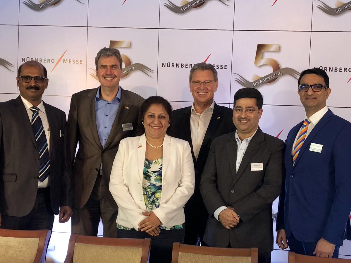Incredible India! NürnbergMesse India needed only five years to build up a portfolio of 15 trade fairs and three offices in New Delhi, Mumbai and Bangalore. Special thanks to the whole team of NürnbergMesse India and to our faithful partners!