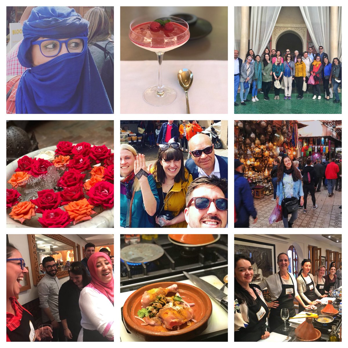 damiancook's tweet photo. Our most recent #datatravel event was DATA Mediterranean bringing regional tourism DMOs to exotic Marrakech for learning, sharing, traditional cooking, exploring gardens &amp; museums by horse cart &amp; a bargaining treasure hunt through the souks with @TripAdvisor &amp; @Visit_Morocco_ https://t.co/7LGMQaYi8U