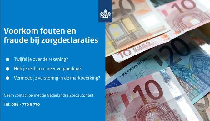hugodejonge's tweet photo. Jaarlijks kosten fouten en fraude in de zorg de samenleving miljoenen euro’s. Geld voor de zorg moet besteed worden aan de zorg en aan niks anders. Lees hier onze aanpak 👉 https://t.co/CwxXBfMA6K Zelf fraude melden? Dat kan hier 👉 https://t.co/zDECWHIRgQ https://t.co/Z6huLYwMKl