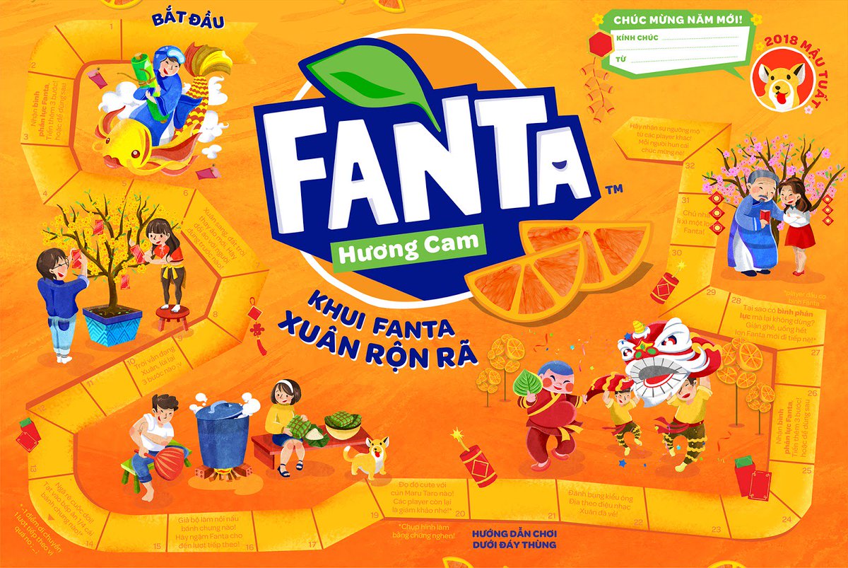 Pactiv8's tweet photo. We love this new packaging from Coca-Cola Vietnam for Fanta, what a creative way to reuse carton boxes and bring people together!
#packaginggeek #packaging #Fanta #boardgames #reuse https://t.co/gwMUjSyizn