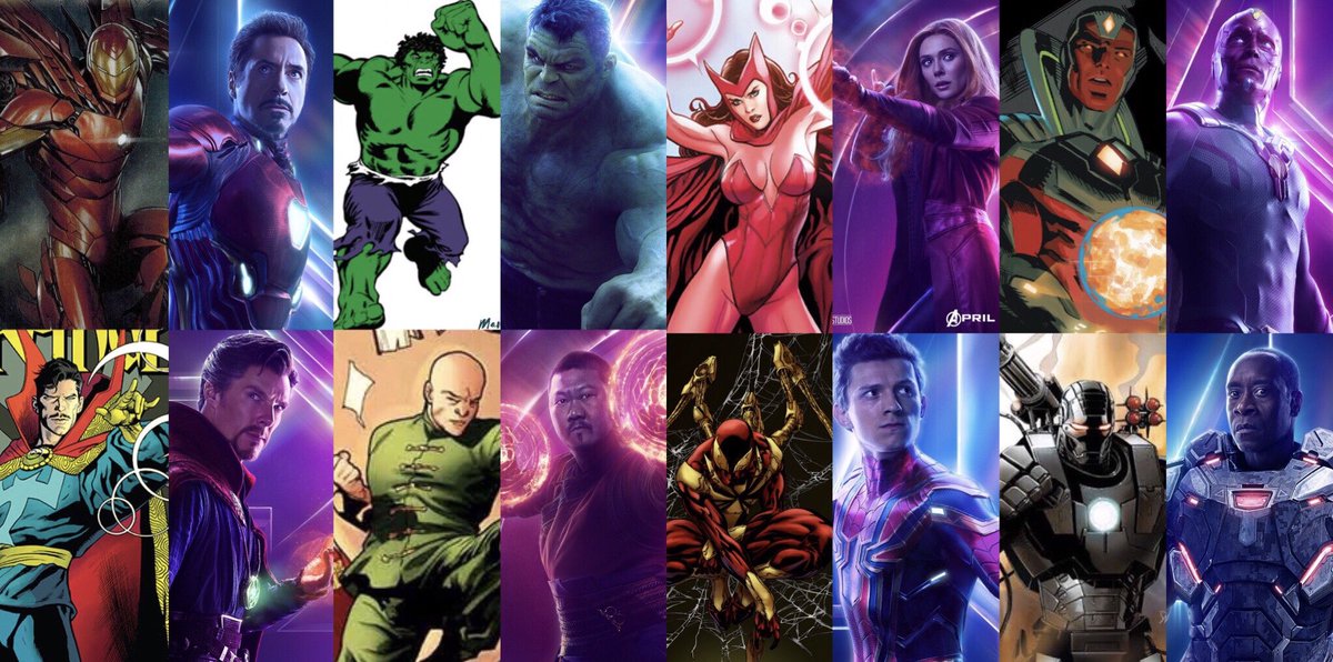 Marvelキャラクター紹介bot 在 Twitter 上 アベンジャーズ インフィニティ ウォー まで１週間をきりました Marvelキャラクター紹介botは 今作に登場するキャラの原作も細かく紹介してます しかも50キャラ以上 映画版との違いなどをお楽しみ