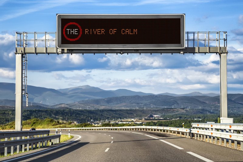Keep calm on the road with The River of Calm - Music to Soothe Your Soul.  theriverofcalm.com