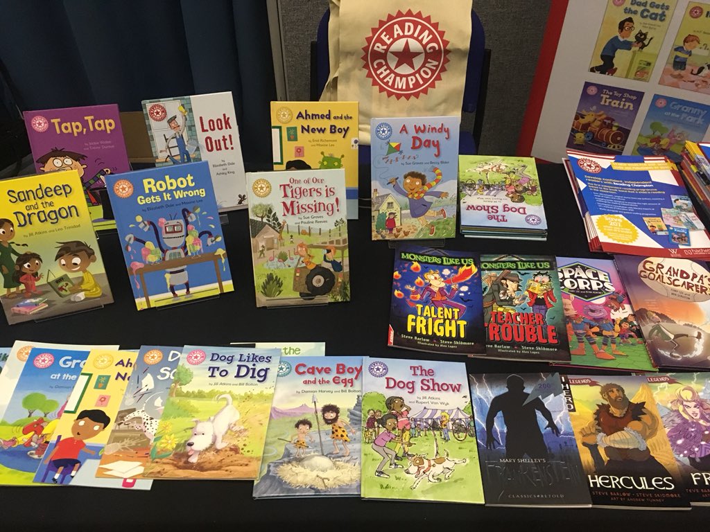 We’re <a href="/IOE_London/">UCL Institute of Education</a> for the #ReadingRecovery conference today, celebrating the one year anniversary of our independent reading series #ReadingChampion! Stop by and say hello if you’re here and don’t forget to pick up a free goody bag 📚