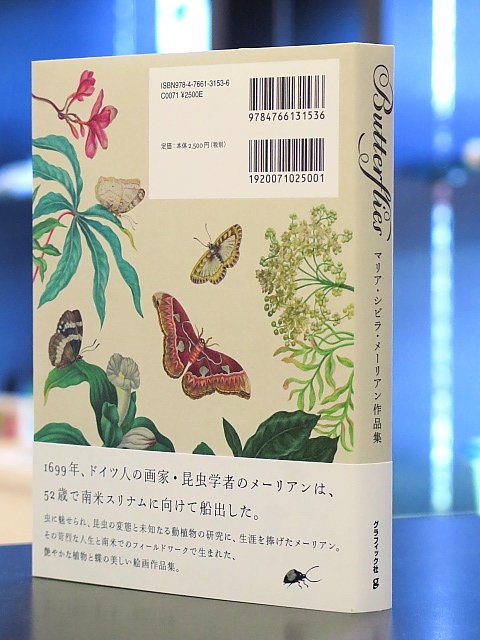 تويتر ブックランドあきば高島店 على تويتر スリナム産昆虫変態図譜 からの図版を含め 英国王室収蔵の図版を収録 棚で探される時は背表紙もご参考までに Lt Gt こんなすごい人がいたとは マリア シビラ メーリアン 17世紀 昆虫を求めて新大陸へ渡っ