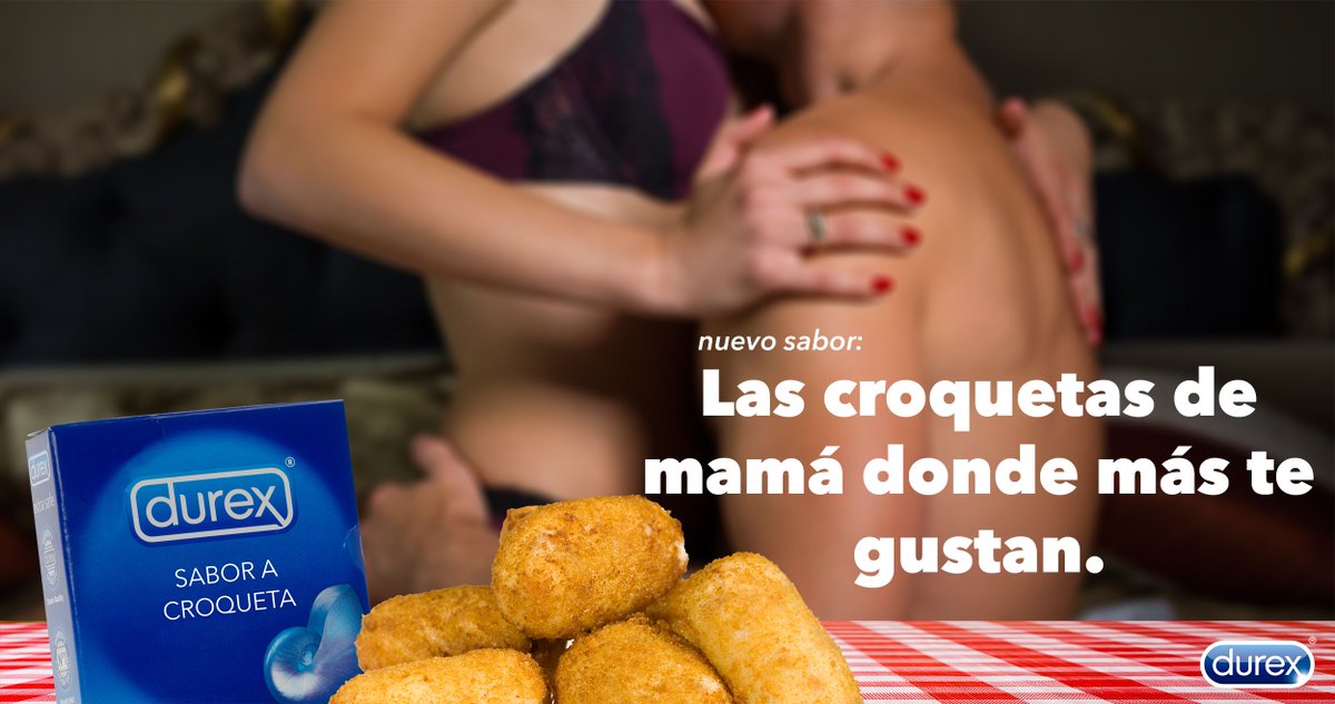 elmundotoday's tweet photo. Durex lanza unos preservativos con sabor a las croquetas de tu madre https://t.co/TEp1yywzNo https://t.co/WIXYMJ5AKf