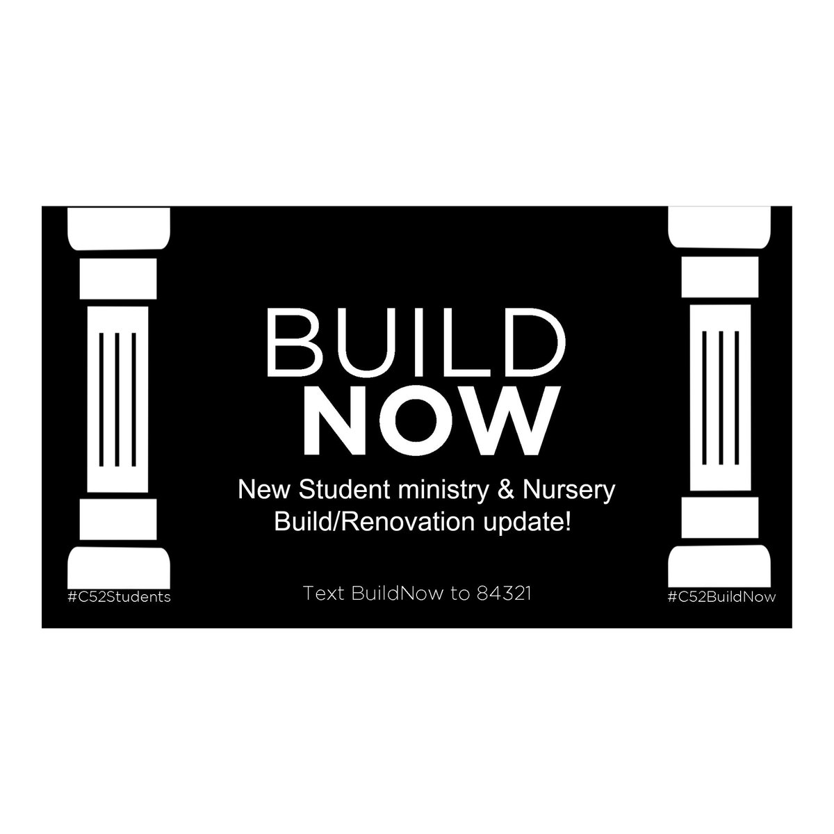 church52newpal's tweet photo. Join us Sunday at 9am and 11am as we unveil plans for the New Student ministry & Nursery Build/Renovation. Share this exciting opportunity! #church52 #BuildNow https://t.co/SbDzhSxkT8