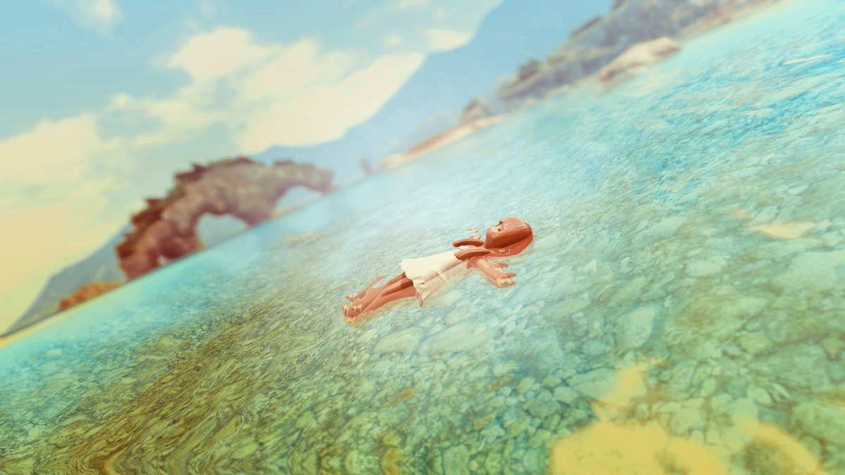 novaleya's tweet photo. summer vibes. #egidaily #FF14 #FF14AW https://t.co/3vyHZXjlsY
