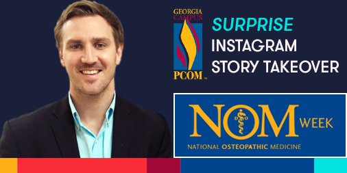 PCOMGeorgia's tweet photo. We told you yesterday would be our last Instagram Story Takeover for #NOMWeek18 but in fact we have a surprise in store! Today special guest &amp; alum John Moesch, DO ‘16, will show viewers a day in the life of a PGY-2 Dermatology Resident at @LargoMedical: https://t.co/ug3xjCB5T2 https://t.co/0olxYEG9dB