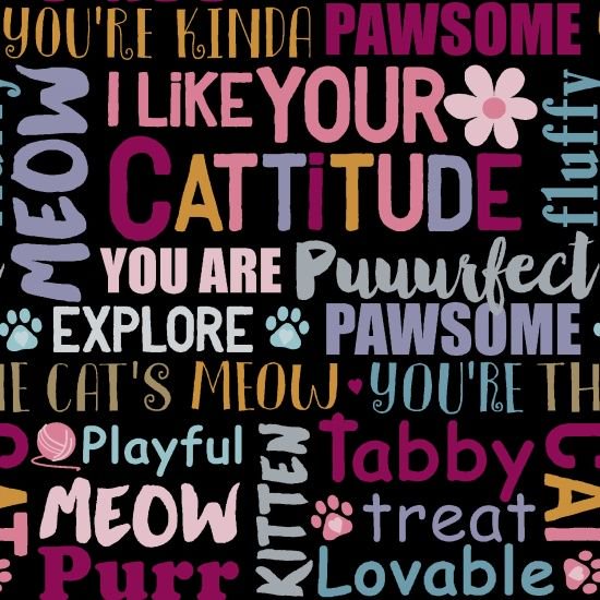 howarths63's tweet image. NEW #QuiltingFabric!  Do you #Love #Cats? Then you should check out this #Quiltingcotton from StudioE.  #Quilting, #sewing, #Fabric #kittycat #cats buff.ly/2G3rUVH