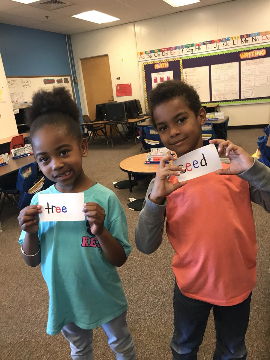 Working on our vowel teams!