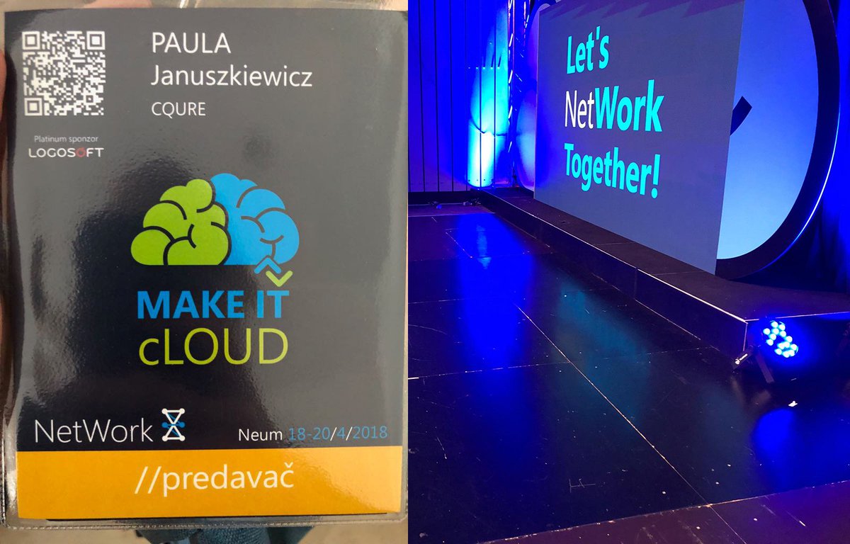 CQUREAcademy's tweet photo. Thank you for attending @PaulaCqure's sessions at NetWork8 conference in Neum, Bosnia&Herzegovina! 🇧🇦 More about the conference ➡️ https://t.co/UmeUcVolfX @msnetworkbih #network8 #msnetwork #microsoftcee #microsoftconference #staycqure #paulajanuszkiewicz #cqureandporud https://t.co/HUxKEc9f5L