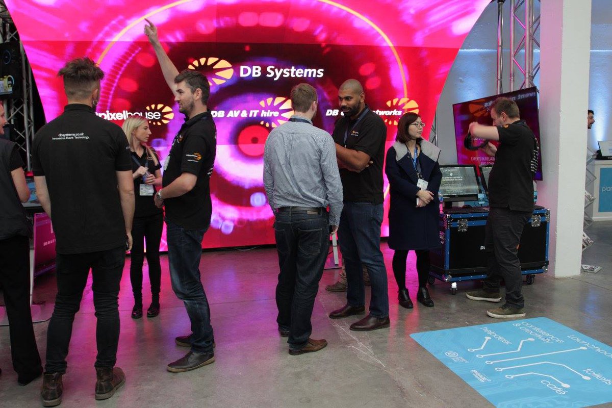 eventtechlive's tweet photo. Returning to @eventtechlive is the team from @dbpixelhouse they always have an awesome stand, looking forward to what they've got planned for #ETL18 #eventprofs #eventtech https://t.co/n7S26W6paL